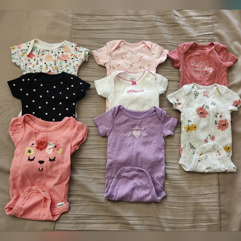 Newborn Girl Onsies
